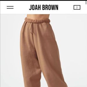 Nude Brown Sweatpants Joah Brown
